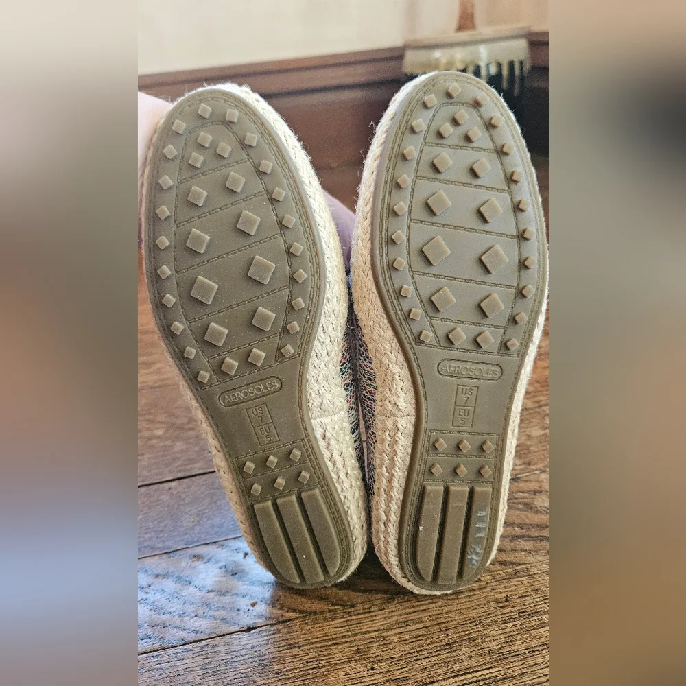 Aerosoles Multicolor Slip On Espadrilles - Picture 8 of 9